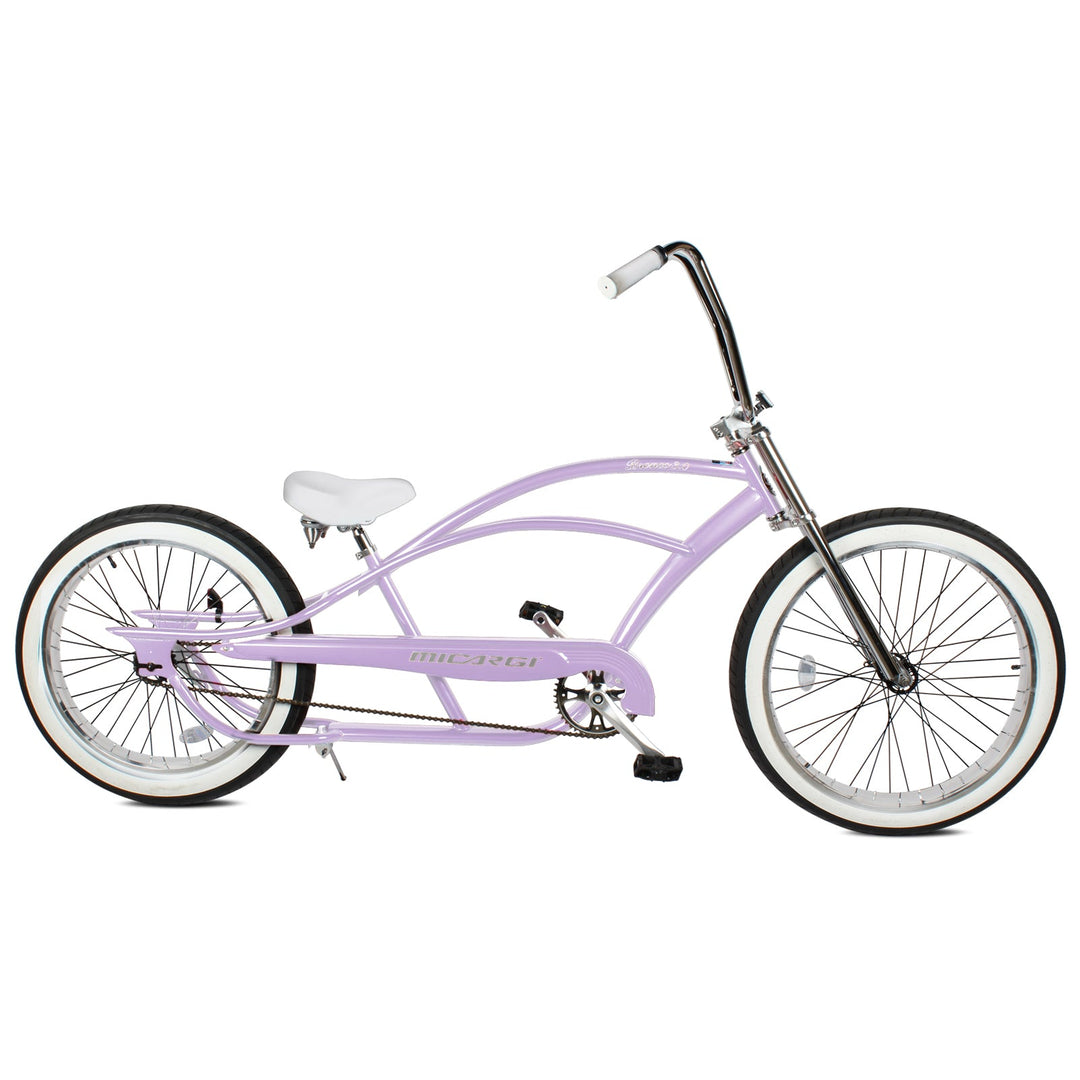 Set Parafanghi Oro Ducktail Per Bici Beach Cruiser E Lowrider – Ruote Da 12 Pollici - Foto 2