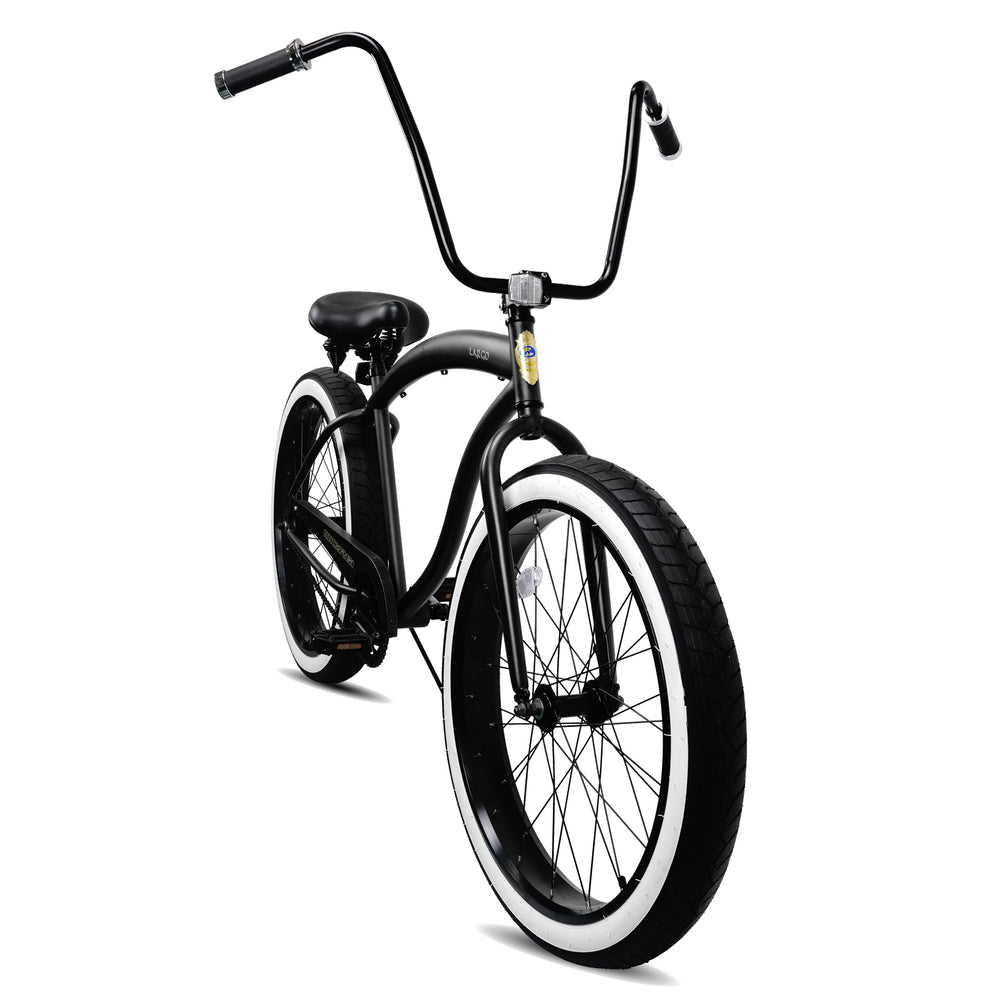 Micargi LARGO 26" Single Speed Fat Tire Coster Brake Cruiser