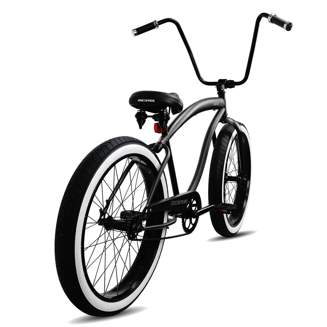 Micargi LARGO 26" Single Speed Fat Tire Coster Brake Cruiser