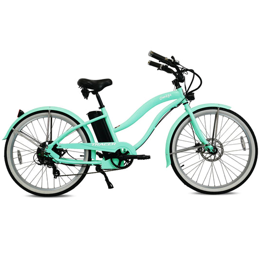 Tracer OMEGA 500W 26" 7 Speed Electric Beach Cruiser Bike