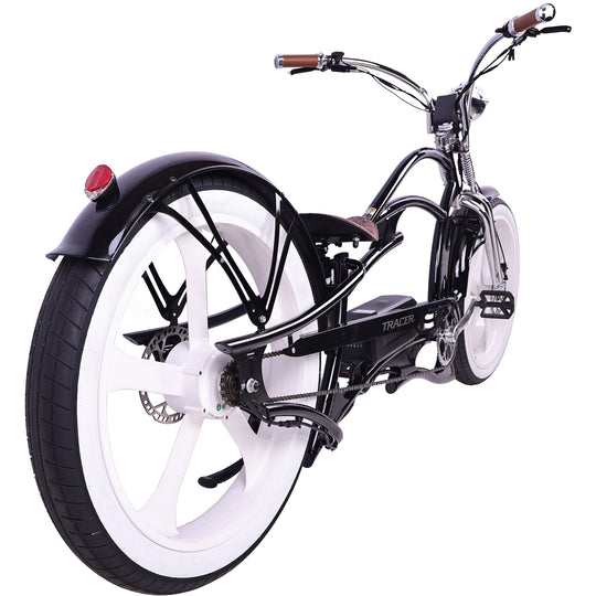 26" Raptor Pro DS Electric 5-speed, 800W Chopper Fat Tires Bike