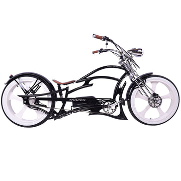 26" Raptor Pro DS Electric 5-speed, 800W Chopper Fat Tires Bike