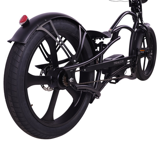 26" Raptor Pro DS Electric 5-speed, 800W Chopper Fat Tires Bike