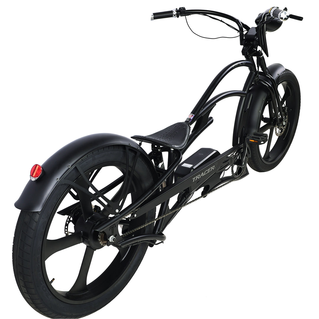 26" Raptor Pro DS Electric 5-speed, 800W Chopper Fat Tires Bike