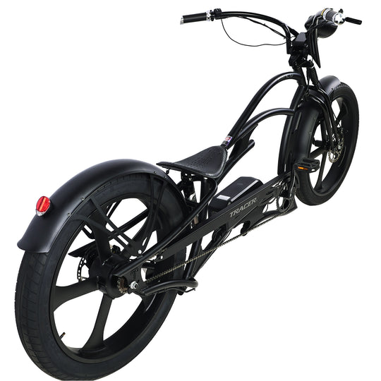 26" Raptor Pro DS Electric 5-speed, 800W Chopper Fat Tires Bike