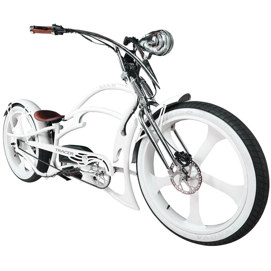 26" Raptor Pro DS Electric 5-speed, 800W Chopper Fat Tires Bike