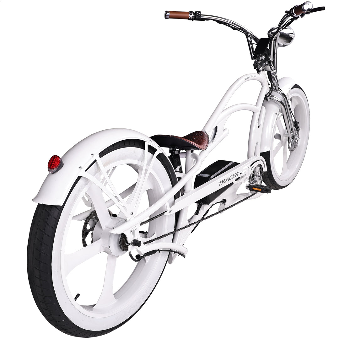 26" Raptor Pro DS Electric 5-speed, 800W Chopper Fat Tires Bike