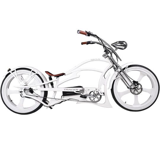 26" Raptor Pro DS Electric 5-speed, 800W Chopper Fat Tires Bike