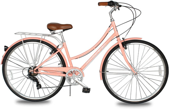 Micargi Roasca Step Through 700C Hybrid City Bikes 7 Speed