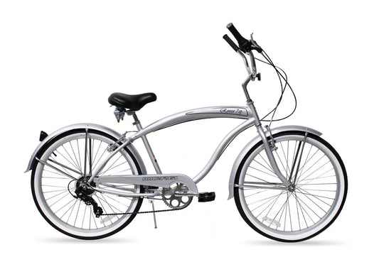 Micargi 26" Rover 7 Speed Beach Cruiser Bike