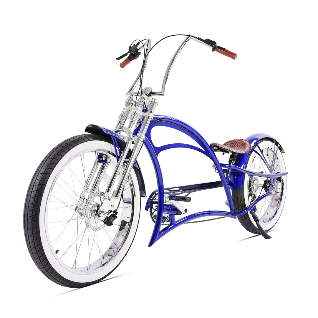 Scorpion GTS 7 Speed Stretch Crusier Bicycle Black