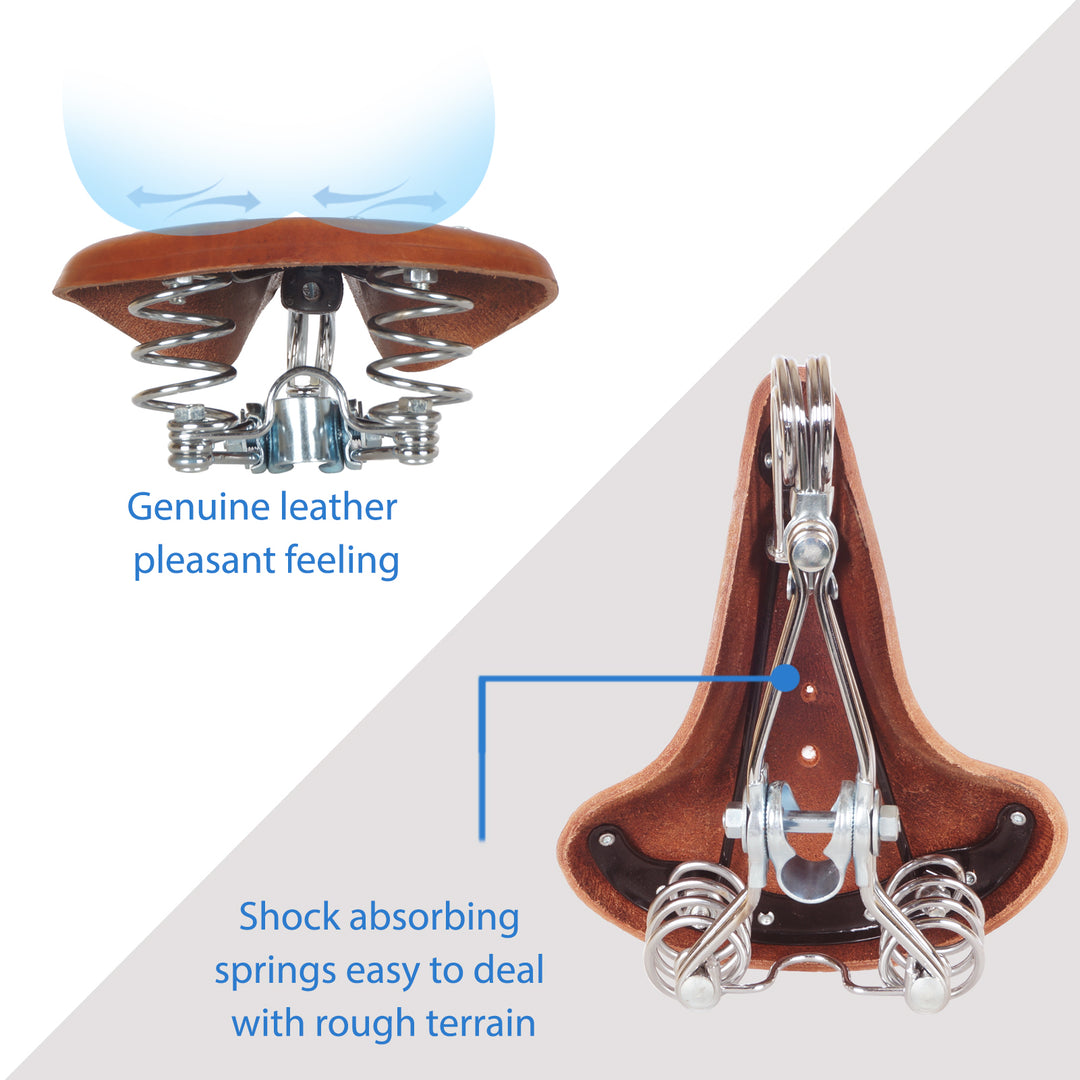 Tracer SD-XDR-5888 Vintage Bike Saddle/Seat