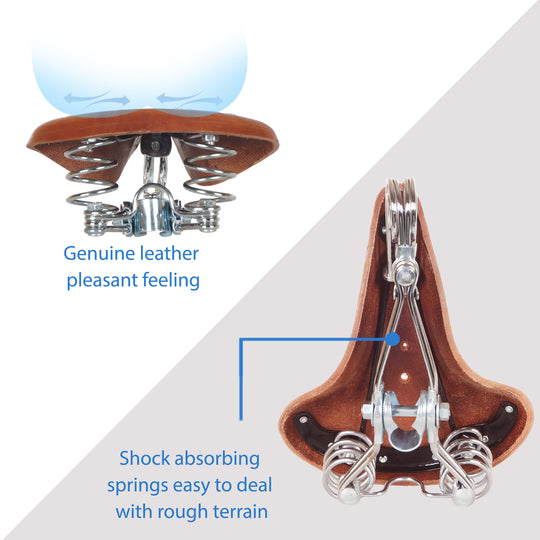 Tracer SD-XDR-5888 Vintage Bike Saddle/Seat