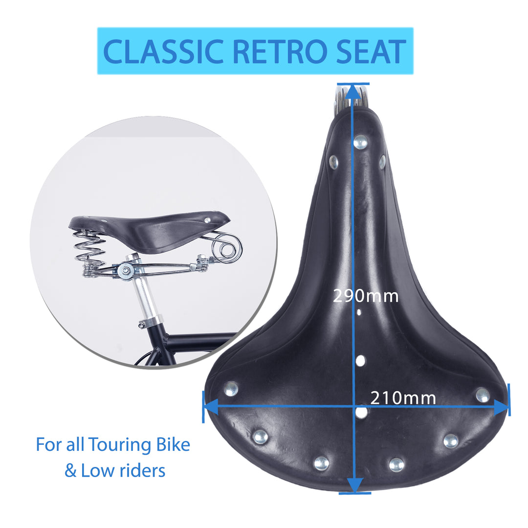 Tracer SD-XDR-5888 Vintage Bike Saddle/Seat