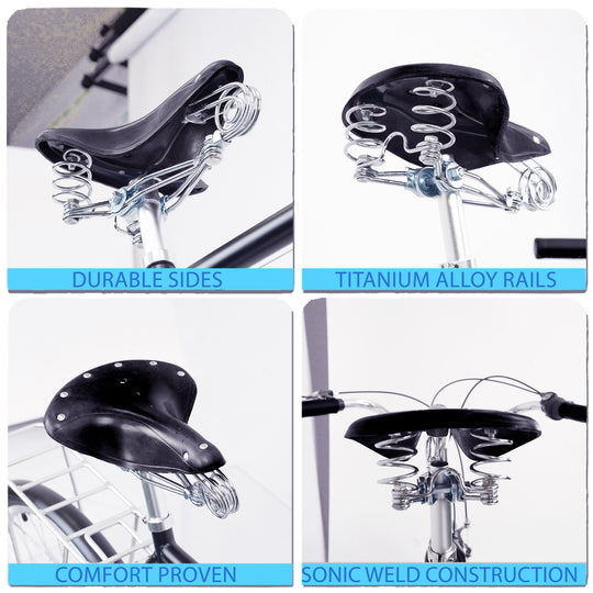 Tracer SD-XDR-5888 Vintage Bike Saddle/Seat