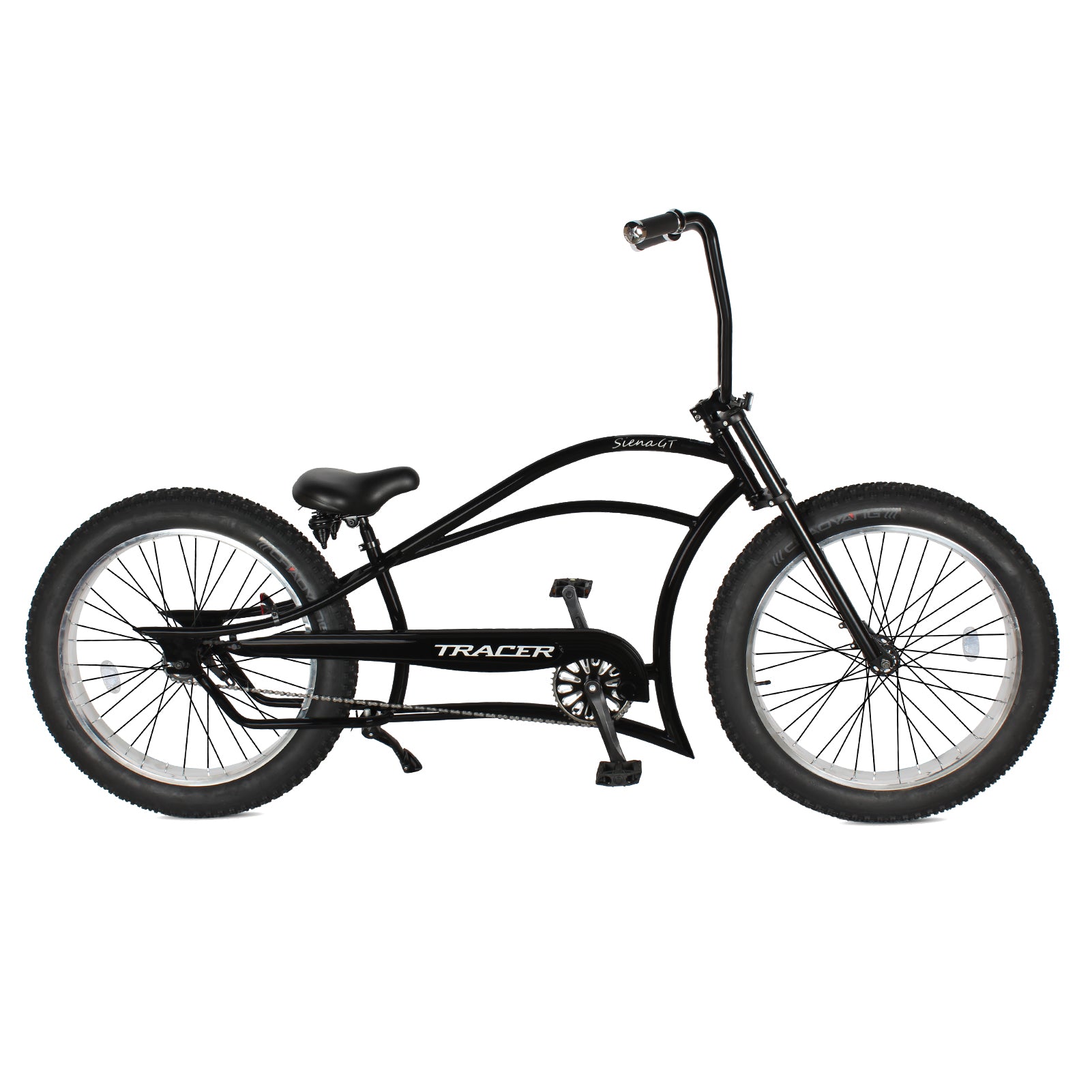 Tracer Siena GT 26'' Chopper Stretch Cruiser Fat Tire Bikes