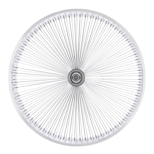 Micargi WH-TR7526140 26"X3"X13GX140H Aluminum Polish Fat Rims Wheel Set