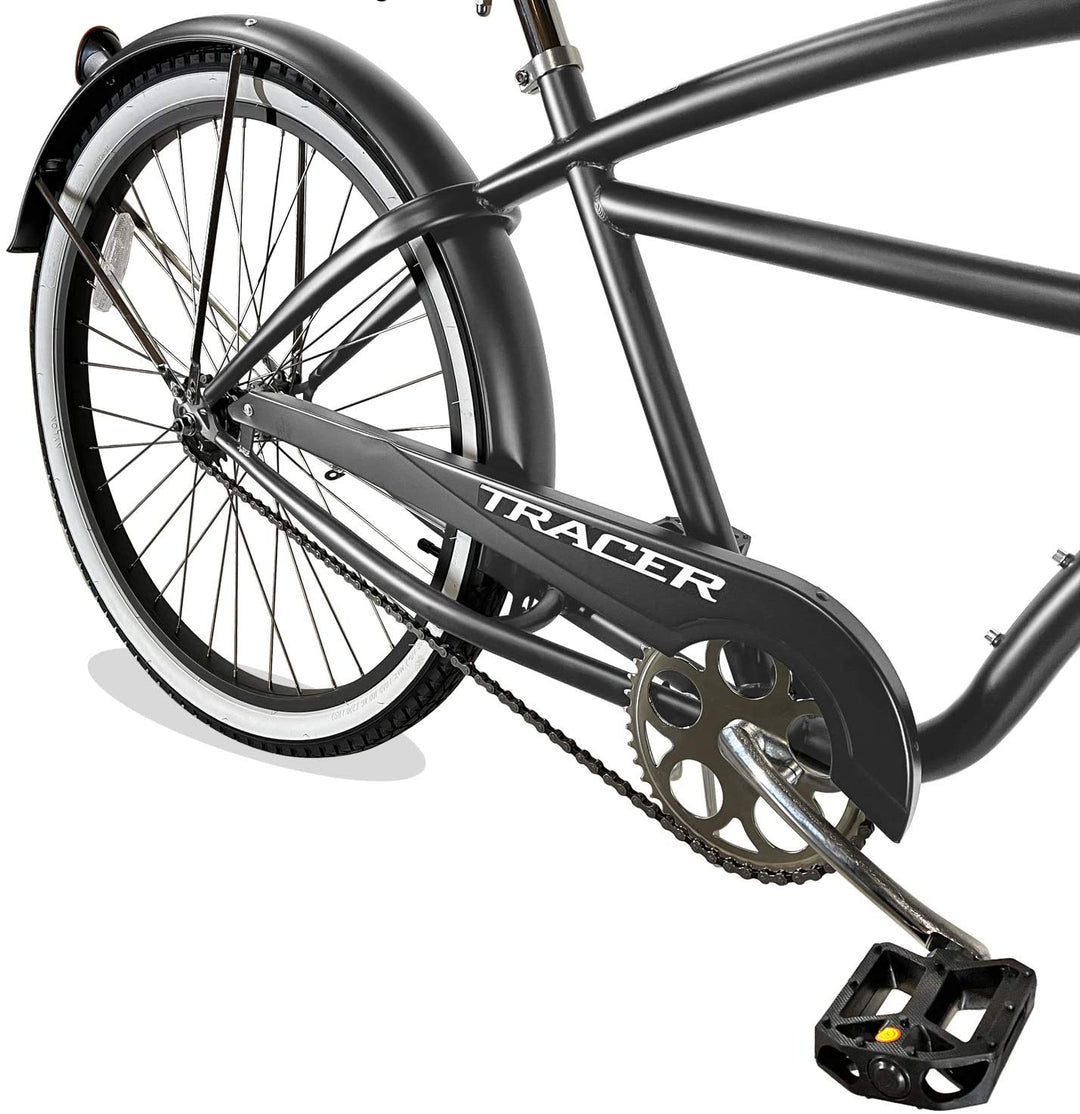 Tracer TAHA 26" Beach Cruiser Bikes Mens 1 & 7 Speed