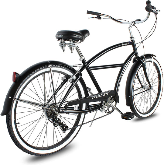 Tracer TAHA 26" Beach Cruiser Bikes Mens 1 & 7 Speed