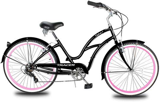 Tracer TAHA 26" Beach Cruiser Bikes 1 & 7 Speed for Women