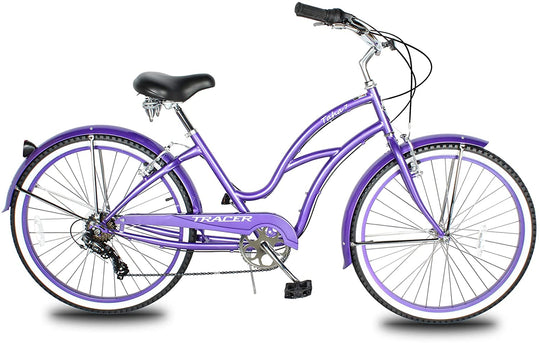Tracer TAHA 26" Beach Cruiser Bikes 1 & 7 Speed for Women