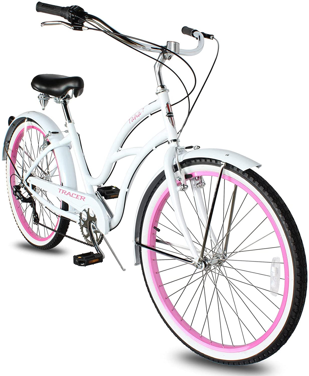 Tracer TAHA 26" Beach Cruiser Bikes 1 & 7 Speed for Women