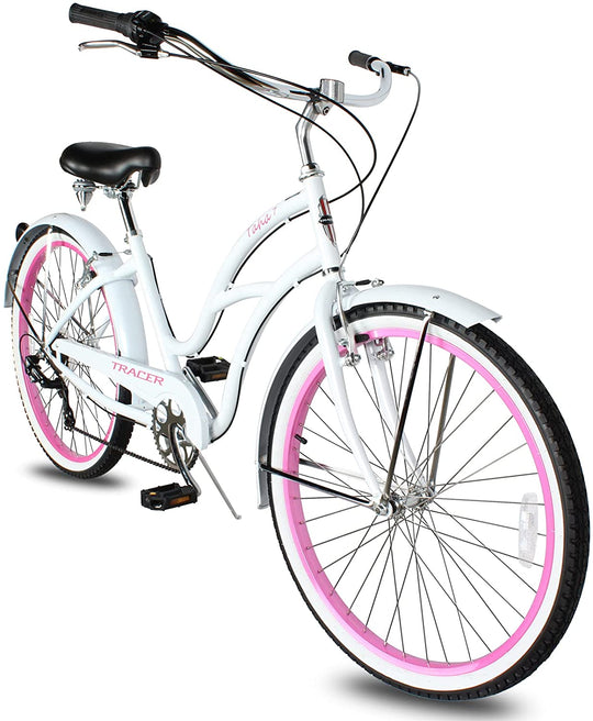 Tracer TAHA 26" Beach Cruiser Bikes 1 & 7 Speed for Women