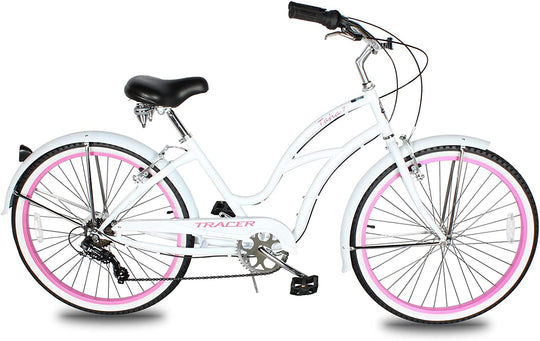 Tracer TAHA 26" Beach Cruiser Bikes 1 & 7 Speed for Women