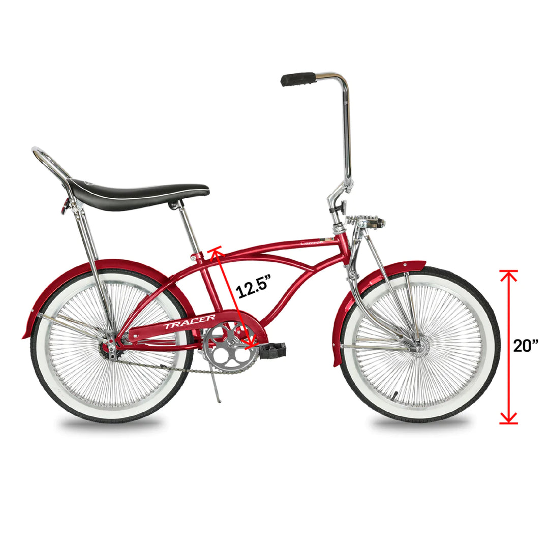 Tracer Tamron Classic Beach Cruiser Bike Single Speed 140H Rims