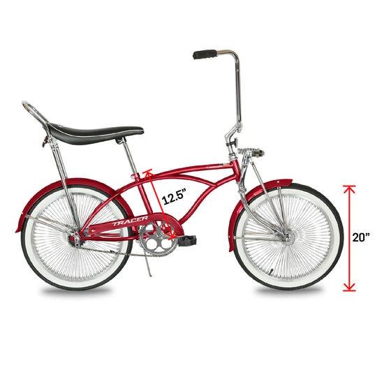 Tracer Tamron Classic Beach Cruiser Bike Single Speed 140H Rims