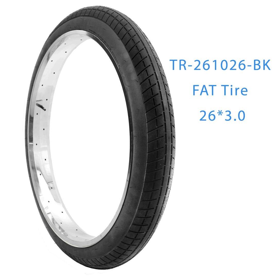 Innova 26" 3.0 BICYCLE Fat Tire White Wall / Black