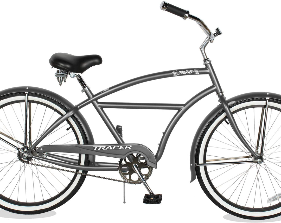Tracer TAHA 26" Beach Cruiser Bikes Mens 1 & 7 Speed