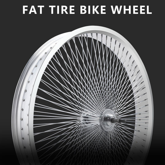 Micargi WH-TR7526140D7 13GX140H Fat Rims Wheel Set FOR 7 SPEED 26"X3",4" Fat Tire