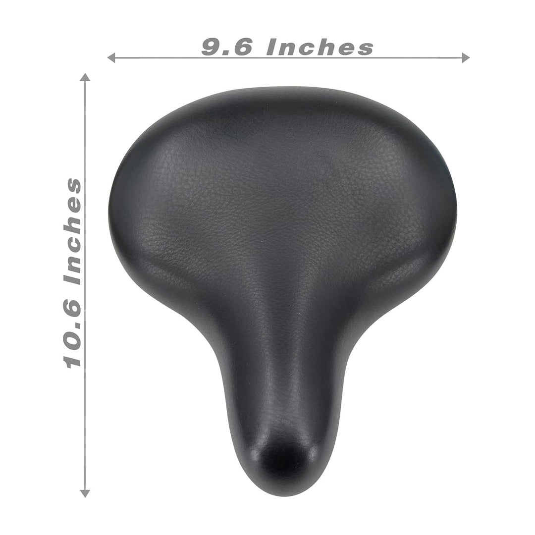 Micargi Oversized Most Comfortable Bike Seat Wide Soft Padded Bike Saddle
