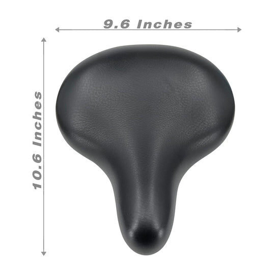Micargi Oversized Most Comfortable Bike Seat Wide Soft Padded Bike Saddle