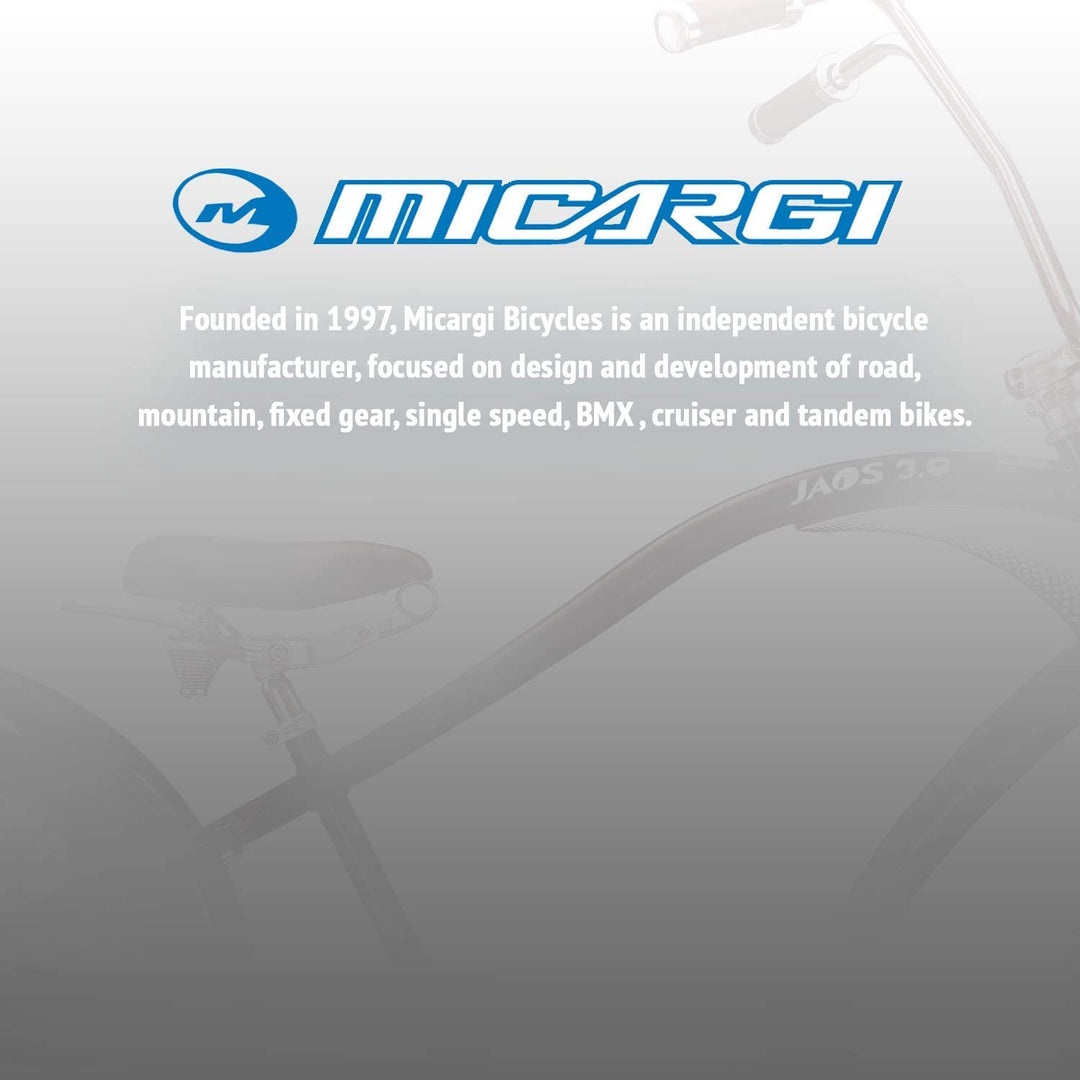 Micargi Most Comfortable Bike Seat-Extra Wide and Padded Bicycle Saddle