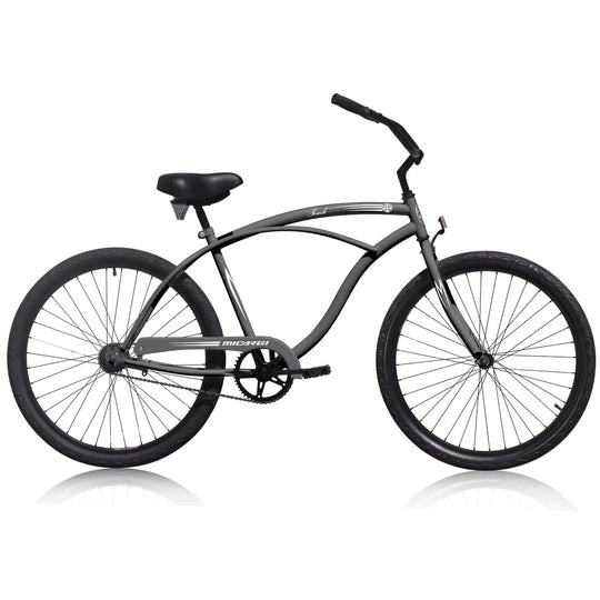 Micargi 26" Touch Single Speed 36 Spokes Men Cruiser Bicycle