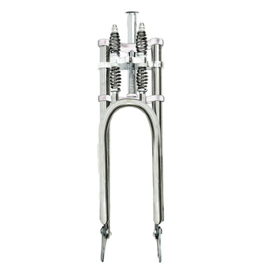 Micargi FK-GTS640305145D8 26'' Over and Under Dual Spring Adjustable Classical Fork for Disc Brake 1-1/8" (28.6mm)