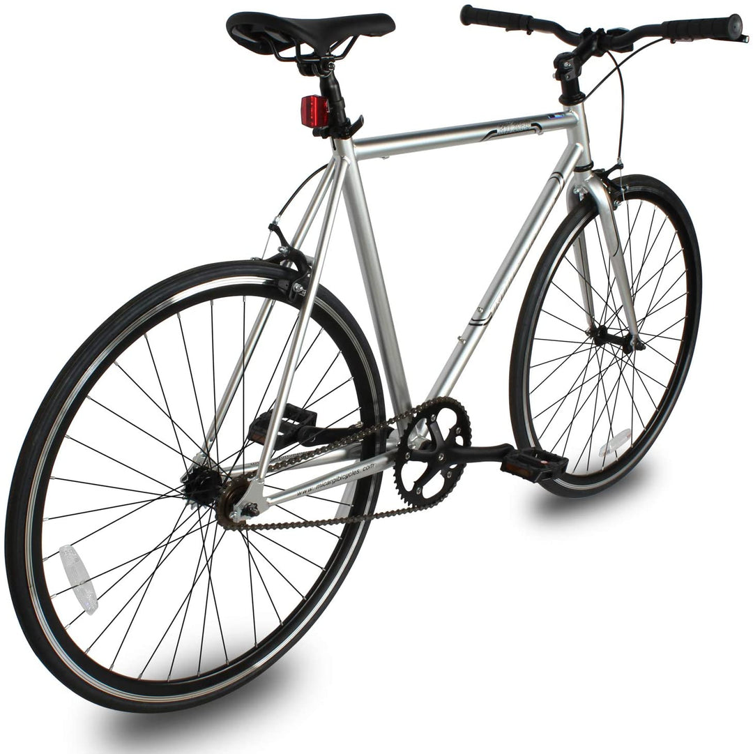 Micargi Rd-269-48 Fixie in Chrome Silver