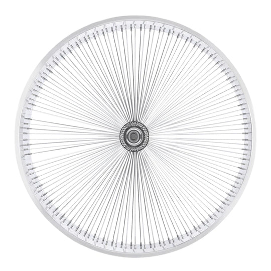 Micargi WH-TR7529140 29"X4"X13GX140H Aluminum Polish Fat Rims Wheel Set